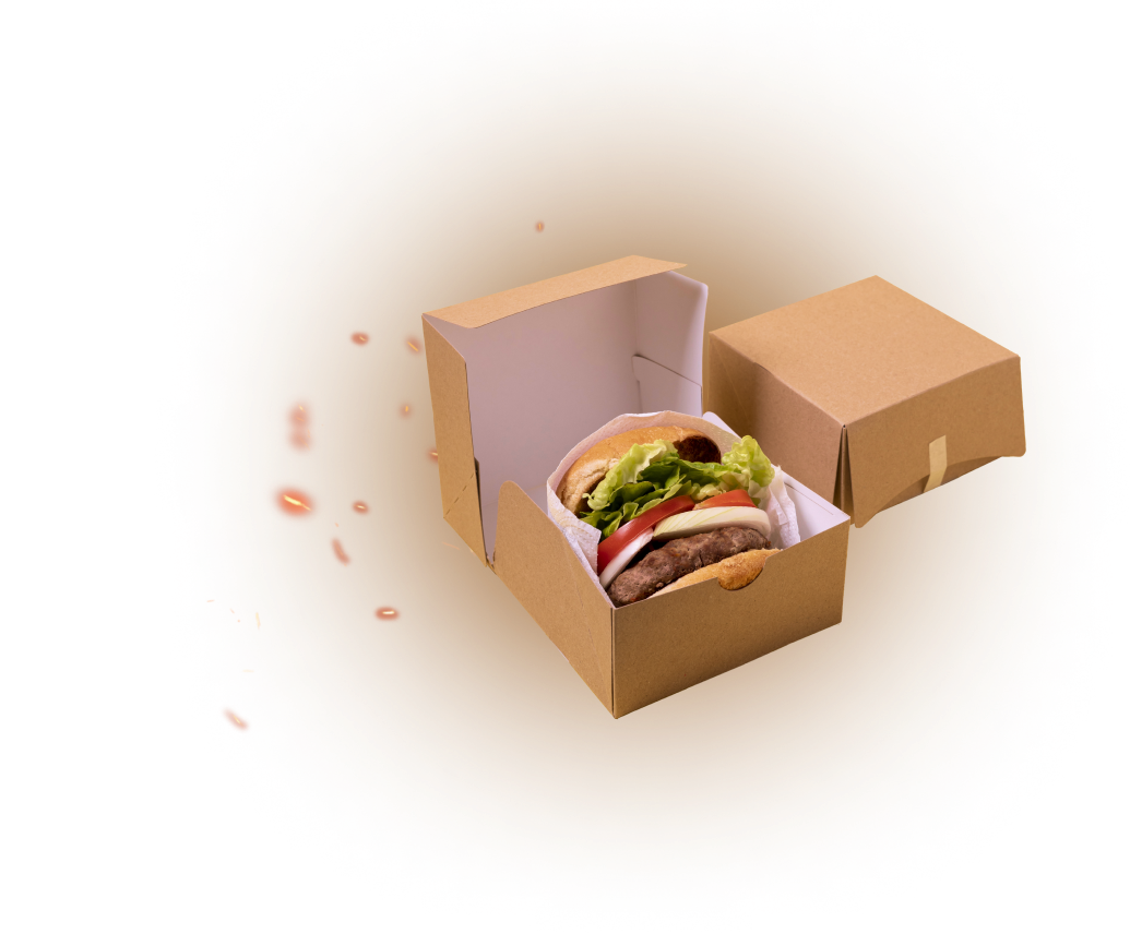 Burger in the box